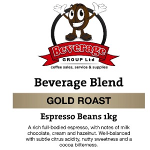 Beverage Blend GOLD Coffee Beans 6x1kg