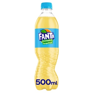 Fanta Grapefruit & Pinapple Irish 500Ml Bottle (24 Pack)