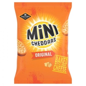 Jacob'S Mini Cheddars Original Handypack 35G (44 Pack)