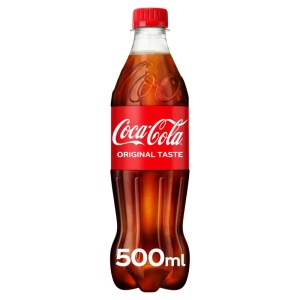 Coca-Cola Original 500Ml Bottle (Gb) (24 Pack)