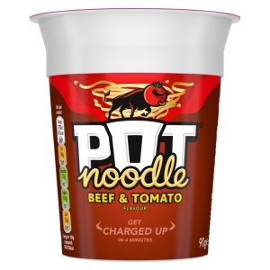 Pot Noodle Beef & Tomato 90G (12 Pack)