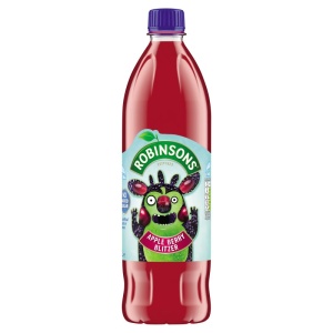 Robinsons Apple & Blackcurrant Nas Squash 1 Litre (12 Pack)