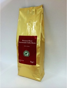 Premium Roast Sustainable Coffee Beans 1Kg (8 Pack)