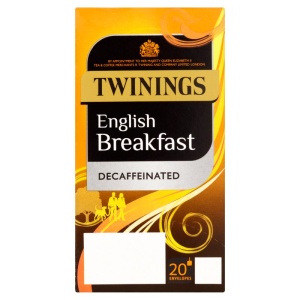 Twinings Decaffeinated Envelope Tea Bags X 20 (4 Pack)