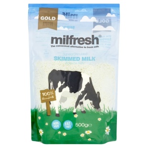 Milfresh Gold Granulated Skimmed Milk Powder 500G (10 Pack)