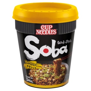 Soba Wok Style Classic Noodle Cup 90G (8 Pack)