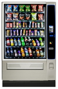 CRANE MERCHANT MEDIA 6 TOUCH Snack, Food & Cold Drink Vending Machine