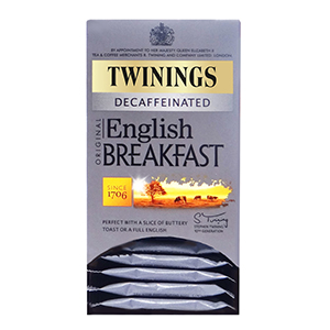 Twinings English Breakfast Decaf 20's (x4)