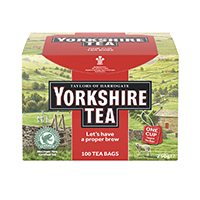 Yorkshire Tea String & Tagged Tea 100's (x6)