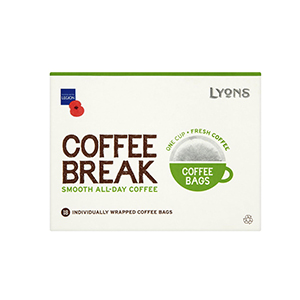 Lyons Coffee Break Bags 125g (x4)