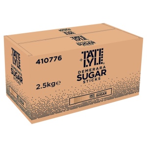 Tate & Lyle Demerara Sugar Sticks 2.5G (1000 Pack)