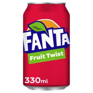 Fanta Fruit Twist 330Ml Can (24 Pack)
