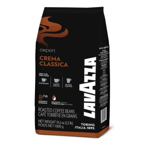 Lavazza Expert Crema Classica Roasted Coffee Beans 1Kg (6 Pack)