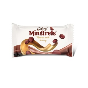 Galaxy Minstrels Milk Chocolate Buttons Bag 42G (40 Pack)