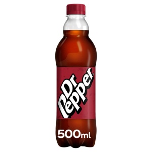 Dr Pepper Bottle 500Ml (12 Pack)
