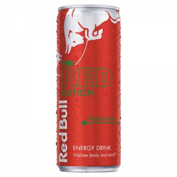 Red Bull Watermelon Red Edition Can 250Ml (12 Pack)
