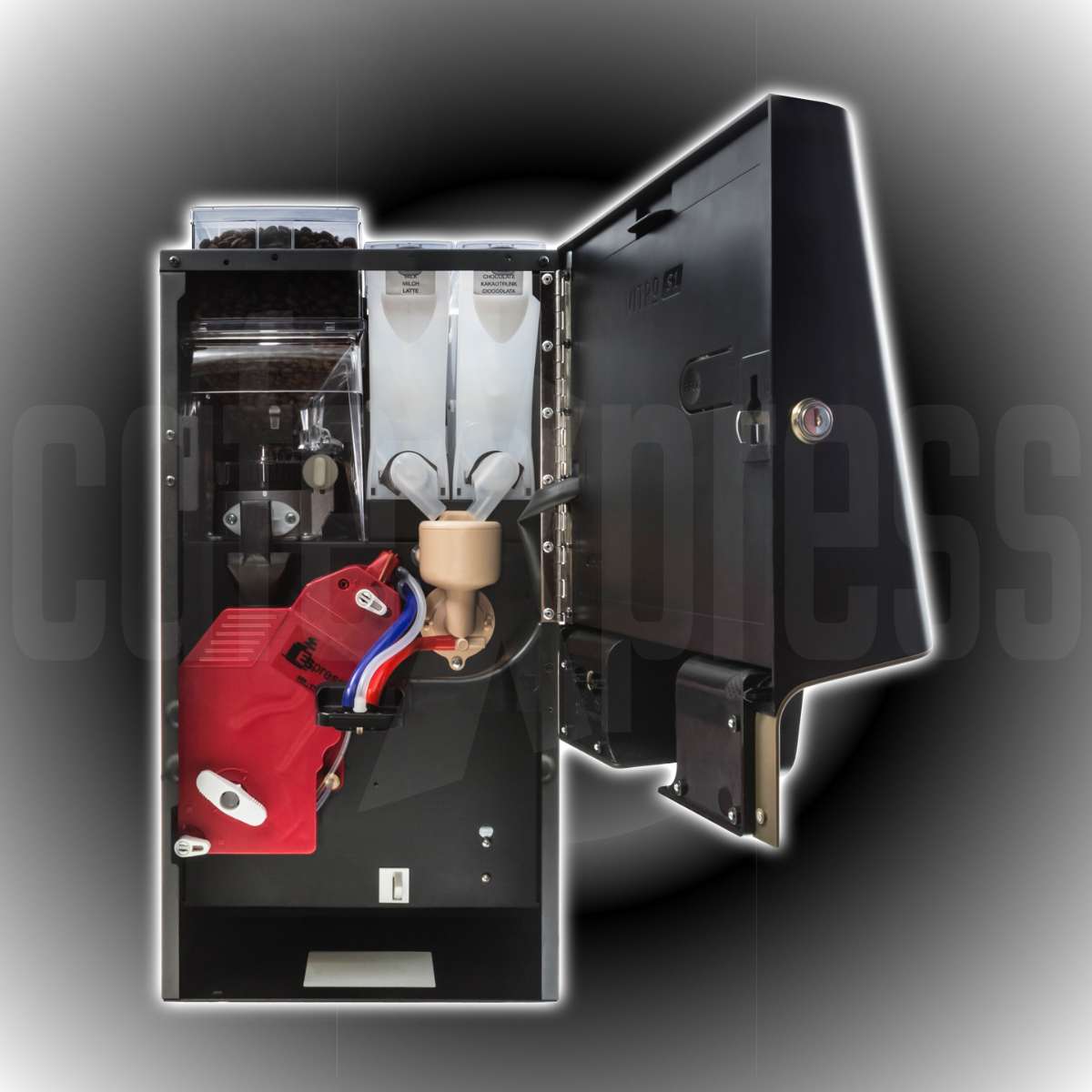 Coffetek S1 Instant _ Automatic coffee vending machine Vitro Series 1 ...