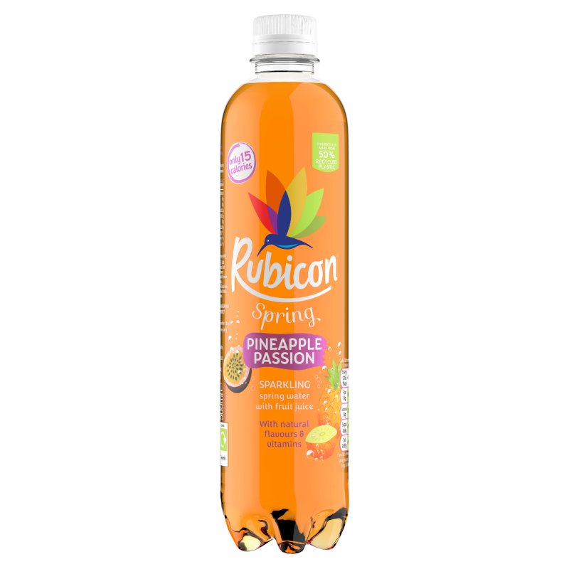 Rubicon Spring Pineapple Passion 500Ml (12 Pack)